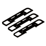 Set adaos-uri inchizator yala, negru - ELECTRA SET.235N.INC ELECTRA - 1
